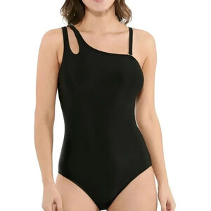 Sea & Her Women's Asymmetrical One Shoulder One Piece